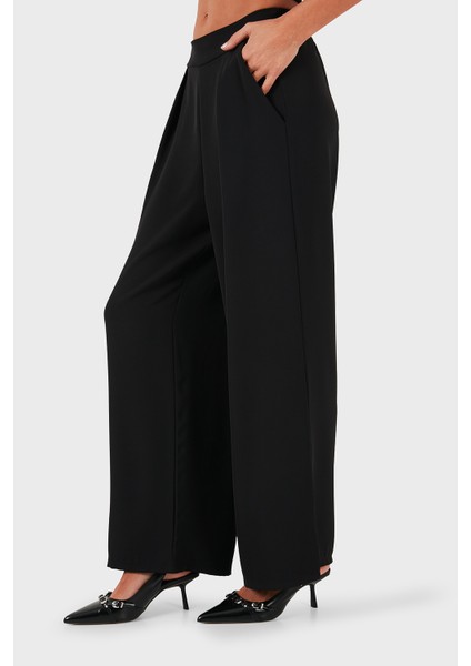 Via Dante Regular Fit Normal Bel Geniş Paça Pantolon Bayan Pantolon 268755092 indirimleri