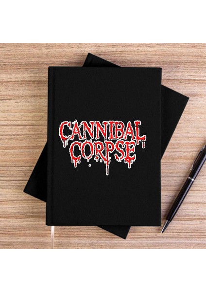 Cannibal Corpse Cry Siyah Kanvas Defter Çizgisiz