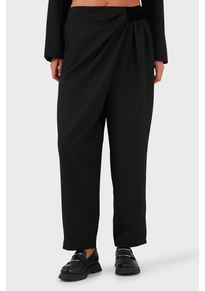 Via Dante Regular Fit Normal Bel Geniş Paça Pantolon Bayan Pantolon 2687557721