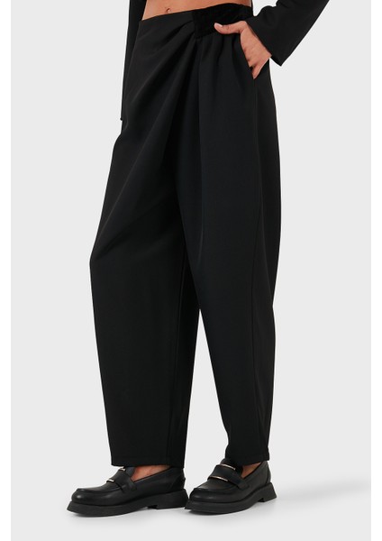 Via Dante Regular Fit Normal Bel Geniş Paça Pantolon Bayan Pantolon 2687557721 fırsatları