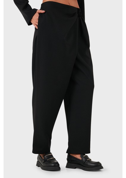 Via Dante Regular Fit Normal Bel Geniş Paça Pantolon Bayan Pantolon 2687557721 indirimleri