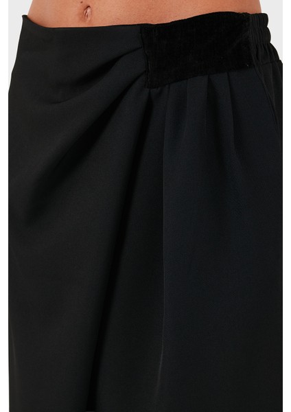 Via Dante Regular Fit Normal Bel Geniş Paça Pantolon Bayan Pantolon 2687557721