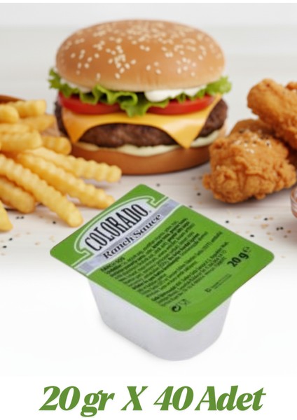 Ranch Sos Küvet 20 gr 40 Adet