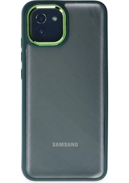 Samsung Galaxy A03 Kılıf Dora Kapak - Haki Yeşil modelleri