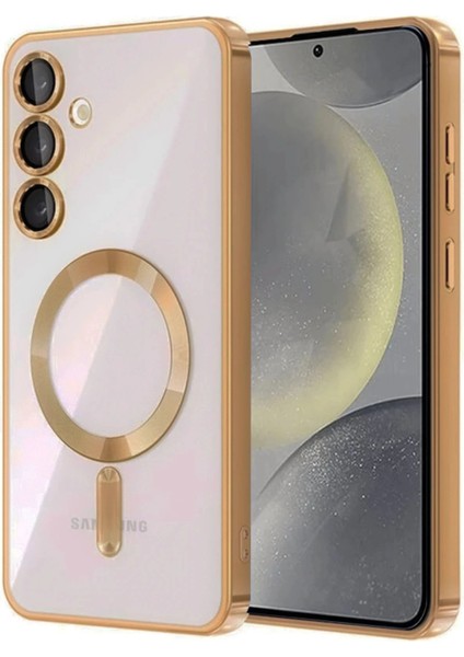 Samsung Galaxy A16 5g Kross Magneticsafe Kapak - Çöl Titanyum