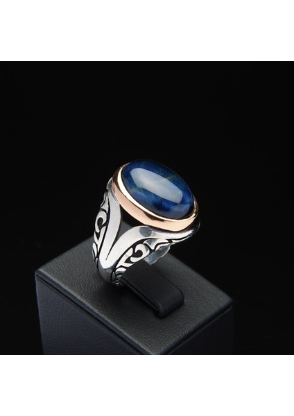 728 Safir Zirkon Gümüş Yüzük fiyatları