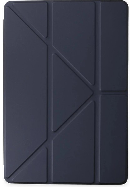 Samsung Galaxy P610 Tab S6 Lite 10.4 Kılıf Kalemlikli Mars Tablet Kılıfı - Lacivert modelleri