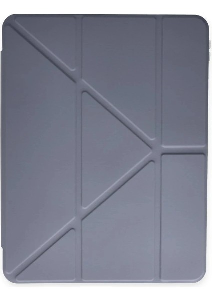 Samsung Galaxy P610 Tab S6 Lite 10.4 Kılıf Kalemlikli Mars Tablet Kılıfı - Lila modelleri