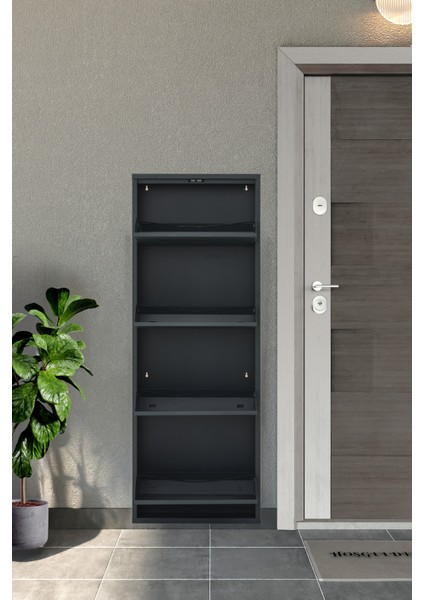 Metal Ayakkabılık 4’lü Kilitli fırsatları