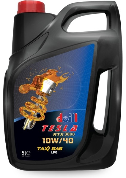 Tesla 10W-40 Apı Sl/cf Acea A3/b4 5 Litre Motor Yağı (Üretim Yılı: 2025)