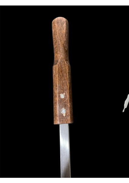 Ahşap Saplı Paslanmaz Kanat Şişi 6lı Takım modelleri