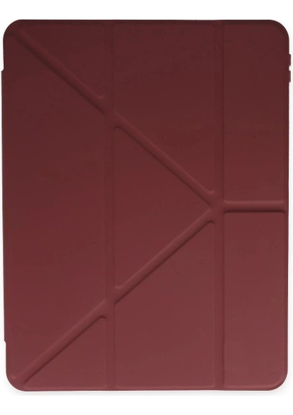 Samsung Galaxy P610 Tab S6 Lite 10.4 Kılıf Kalemlikli Mars Tablet Kılıfı - Mor modelleri