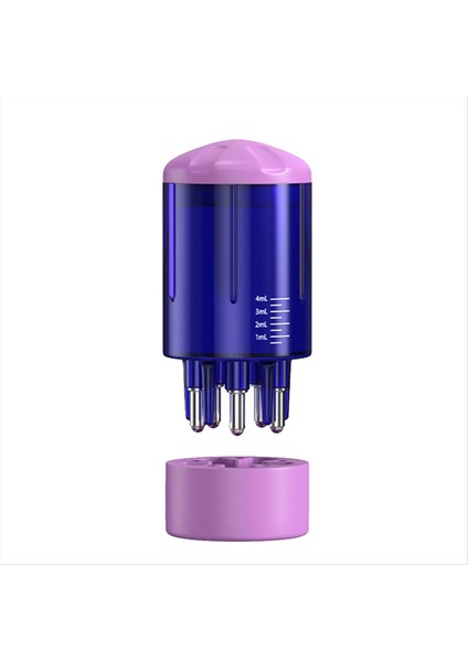 Saç Derisi Aplikatörü Sıvı Tarak Saç Derisi Tedavisi Uçucu Yağ Sıvı Rehber Masaj Tarak Saç Büyümesi Mor (Yurt Dışından)