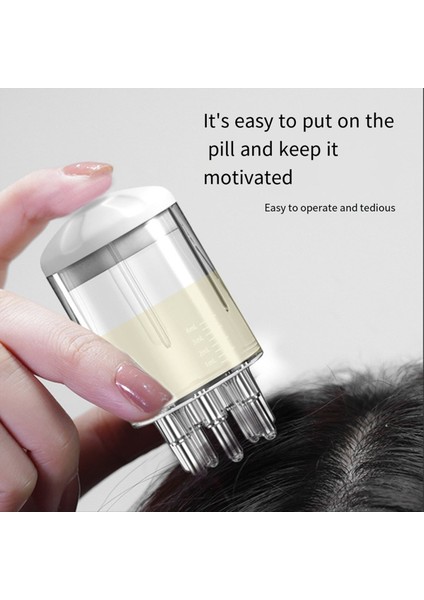 Saç Derisi Aplikatörü Sıvı Tarak Saç Derisi Tedavisi Uçucu Yağ Sıvı Rehber Masaj Tarak Saç Büyümesi Mor (Yurt Dışından) fiyatları