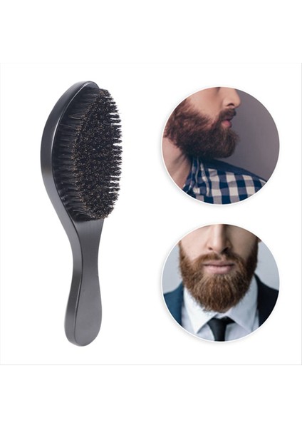 1pcs Siyah Uzun Kavisli Sakal Tarak Kıl Fırçası Kayın Ahşap Kıl Fırça Erkekler Saç Bakımı Için Tarağlık (Yurt Dışından) fiyatları