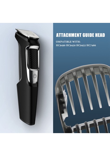 Sakal Döşeme Saç Döşeme Tıklama Kılavuzu Tombul/kafa Bıçağı Parçaları Philips Için 1-7mm HC9490 HC9450 HC9452 HC7460 (Yurt Dışından) fiyatları