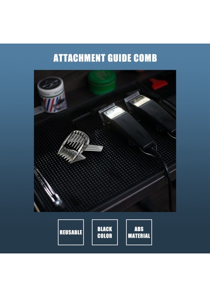 Sakal Döşeme Saç Döşeme Tıklama Kılavuzu Tombul/kafa Bıçağı Parçaları Philips Için 1-7mm HC9490 HC9450 HC9452 HC7460 (Yurt Dışından) fırsatları