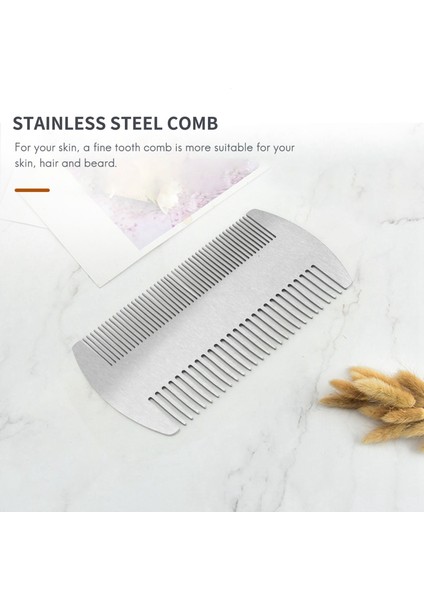 Çift Eylem Paslanmaz Çelik Edc Kredi Kartı Boyutu Tombul Capet Cep Trail Anti-Static Saç Track Sakal Bıyık Insan Için (Yurt Dışından) fiyatları