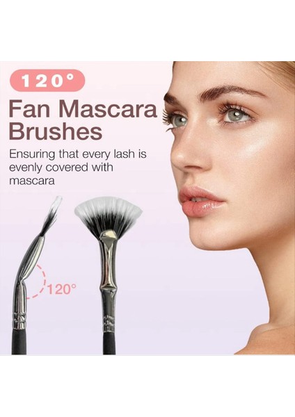 Taraklı Kirpik Fırçası, Kirpikler Için Fan Fırçası Kirpik Ayırıcı Aracı, Üst Alt Göz Için Kirpik Tarağı 5 Adet (Yurt Dışından) fiyatları