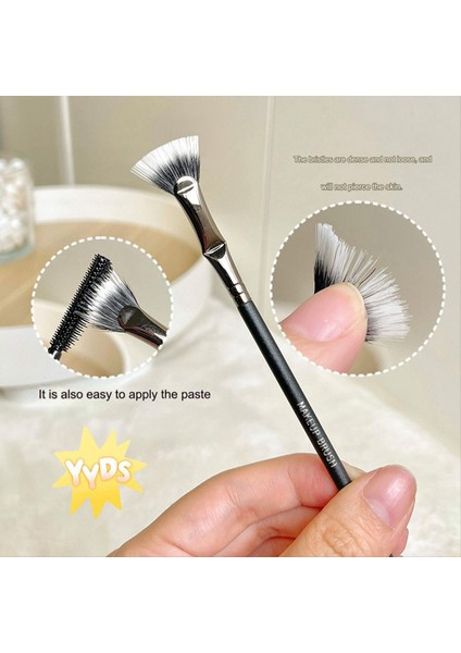 Taraklı Kirpik Fırçası, Kirpikler Için Fan Fırçası Kirpik Ayırıcı Aracı, Üst Alt Göz Için Kirpik Tarağı 5 Adet (Yurt Dışından) modelleri