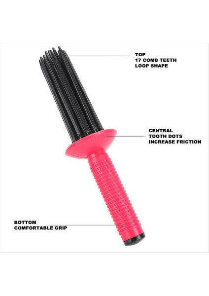 Sıcak Hava Kıvırıcı Tarak Sıcak Hava Şekillendirme Fırçası Saç Kıvırma Rulo Tarak Havacılığı Tarağı Saç Şekillendirme Rulo Kıvırma Fırçası (Yurt Dışından) indirimleri
