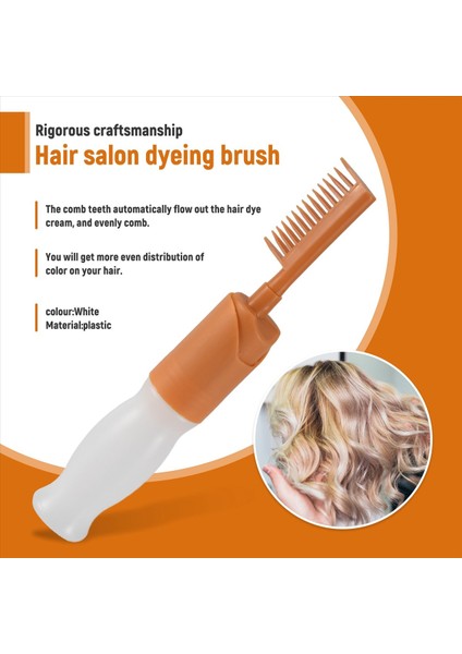 Saç Boyama Tarak Saç Boyama Fırçası Şişe Diy Tarama Salon Boyama Pişirme Yağ Fırçası Saç Boya Alet (Yurt Dışından) fırsatları