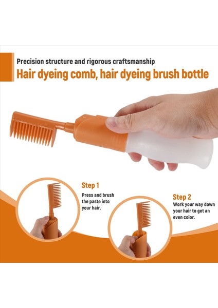 Saç Boyama Tarak Saç Boyama Fırçası Şişe Diy Tarama Salon Boyama Pişirme Yağ Fırçası Saç Boya Alet (Yurt Dışından) indirimleri