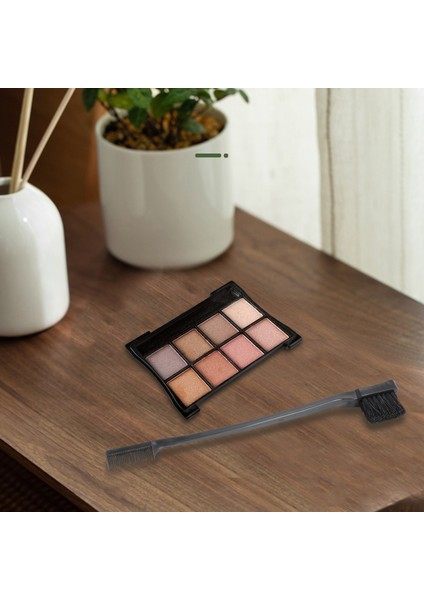 Çift Taraflı Kenar Kontrolü Saç Fırçası Tarak Paketi 2 Adet Pembe ve Siyah (Yurt Dışından) modelleri