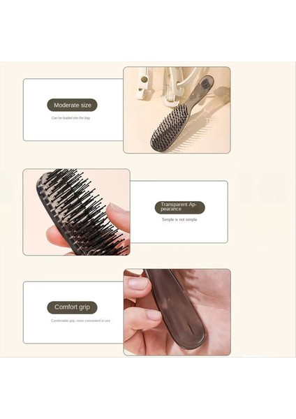 Katmanlı Sihirli Tarak Sağlıklı Kafa Derisi Masaj Tarak Anti-Statik, Düğümleme, Shun Fa, Erkekler ve Kadınlar Için Hem Islak Hem De Kuru. (Yurt Dışından) fırsatları