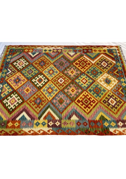 El Dokuma Afgan Kilim Yün Kök Boya fırsatları