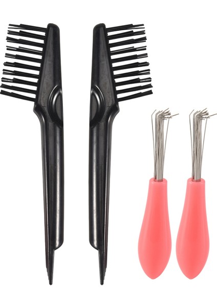 4pcs Saç Fırçası Temizleme Aracı Tombul Temizleme Saç Fırçası Saç Fırçası Temizleyici Tırmık Kir Ev ve Salon Kullanımını Çıkarmak Için (Yurt Dışından) fiyatları