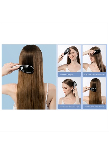 Kırmızı Hafif Saç Fırçası, Çok Fonksiyonlu Tarak - Kafa Için 3D Masaj, Ultrasonik Titreşim Atomizasyonu, Elektrik Saç Karalanma (Yurt Dışından) modelleri