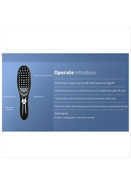 Kırmızı Hafif Saç Fırçası, Çok Fonksiyonlu Tarak - Kafa Için 3D Masaj, Ultrasonik Titreşim Atomizasyonu, Elektrik Saç Karalanma (Yurt Dışından) fırsatları