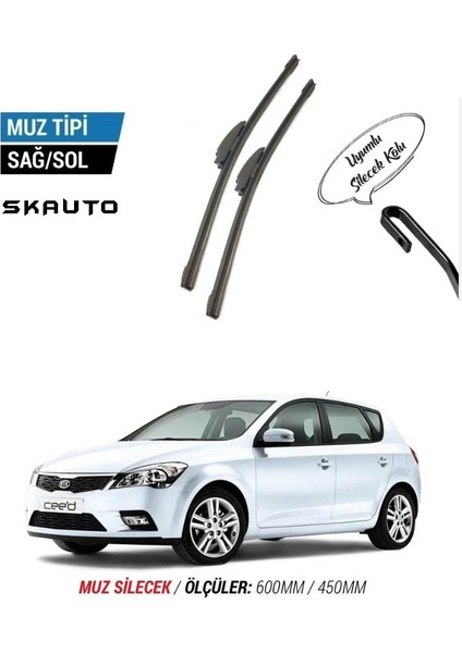 Kia Ceed Ön Cam Muz Silecek Takımı (2009-2011)