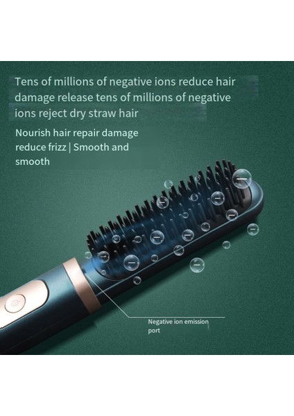 Saç Düzleştirici Tarak ve Saç Dostu Çift Kullanımlı Saç Düzleştirme ve Kıvırma Demir Abd Fişi (Yurt Dışından) fırsatları