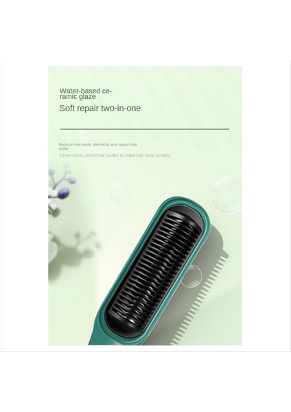 Elektrik Saç Düzleştirici Fırçası Sıcak Tombul Çok Fonksiyonlu Isıtma Koşma Negatif Iyon Anti Haşlama Stil Araç-D Eu Fiş (Yurt Dışından) fiyatları