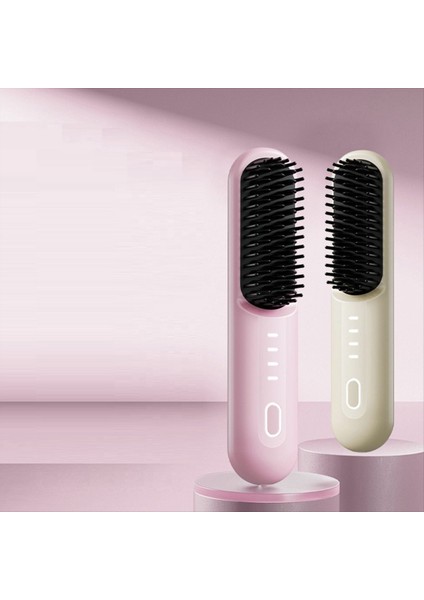 Kablosuz Tembel Düz Saç Tarağı Negatif Iyon Saç Bakımı Taşınabilir Char Tarağı Zarar Görmeden Saç Modelleme Tarağı B (Yurt Dışından) fırsatları