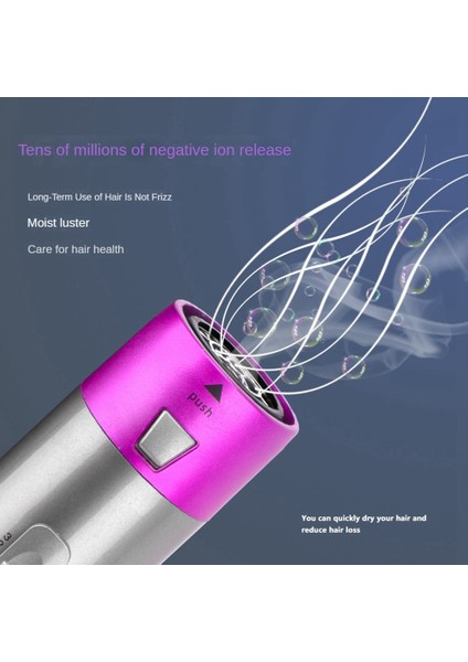 Saç Kurutma Tarağı Seti Sıcak Hava Styler Saç Kıvırıcı Düzleştirme Kıvrılma Demir Stil Fırçası Hava Saç Şekillendirme Aracı Eu Fiş A (Yurt Dışından) fiyatları