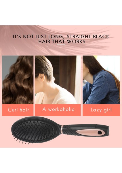 5 Adet Saç Fırçaları Tarak Set Kadın Bayanlar Saç Bakımı Masaj Saç Fırçası Ayna ve Pembe (Yurt Dışından) modelleri