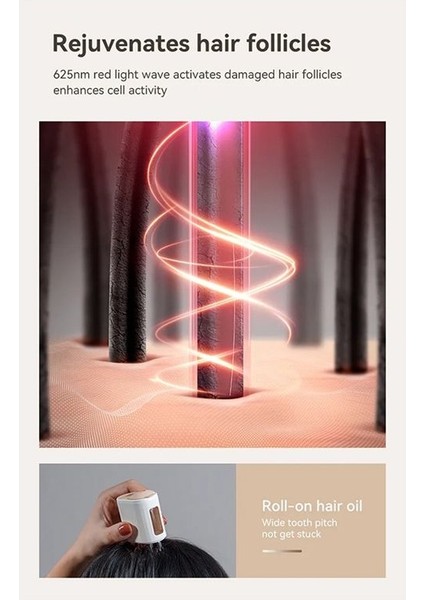 Elektrik Kafa Kafa Masajı Saç Büyüme Yağı Serum Track Su Geçirmez Kafa Çekçisi Yeniden Saklama Saç Tedavisi (Yurt Dışından) indirimleri