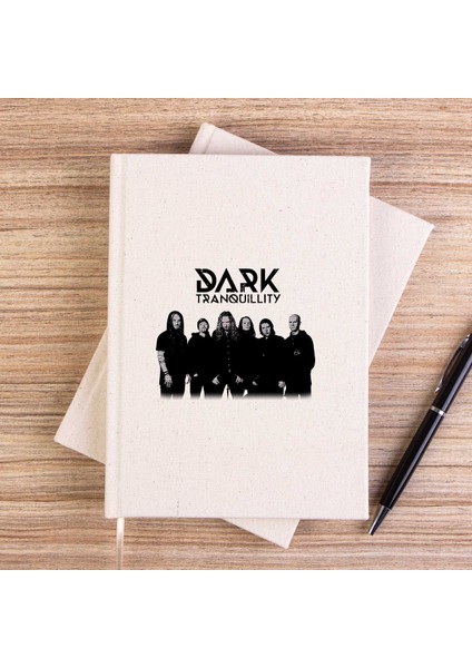 Dark Tranquillity Grup Çizgisiz Kanvas Defter Çizgisiz