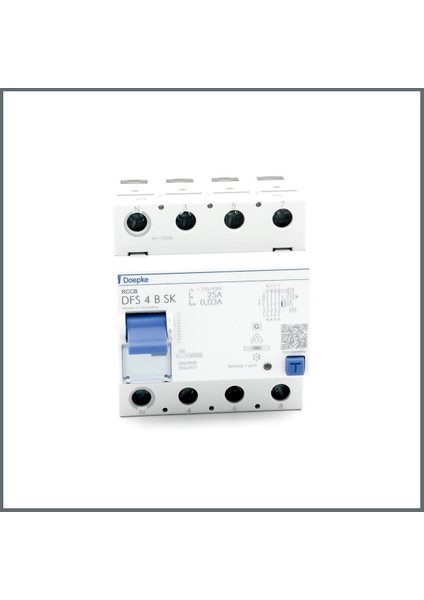 4X25A Rccb 30MA (B Tipi Kaçak Akım Rölesi) (Sk) fiyatları