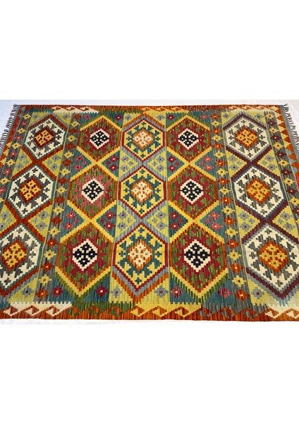 El Dokuma Afgan Kilim Yün Kök Boya fırsatları