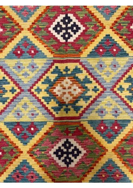 El Dokuma Afgan Kilim Yün Kök Boya indirimleri