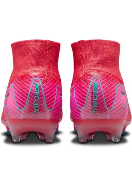 Zoom Superfly 10 Elite Ag-Pro Çoraplı Erkek Profesyonel Krampon Pembe fırsatları