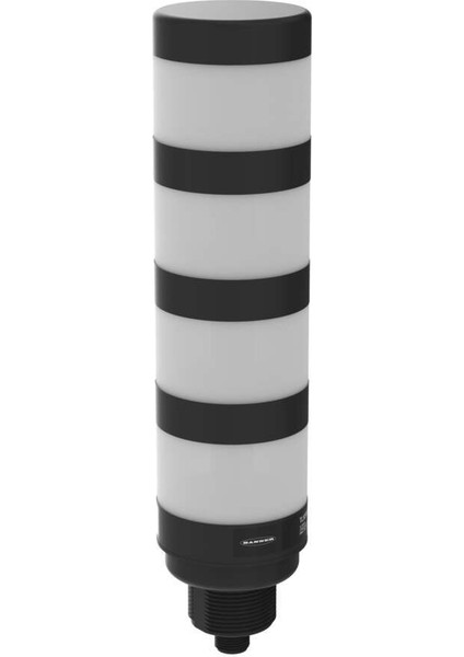 Banner TL50GYRBQ 4 Renkli Kule Tipi Işık ve Sesli Uyarı Lambası – M12 Qd, IP67, 18-30V Dc / 24V Ac