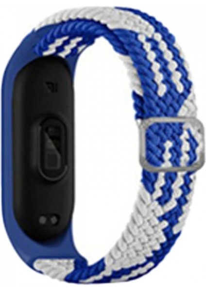 Xiaomi Mi Band 7 Star Kordon - Mavi-Beyaz