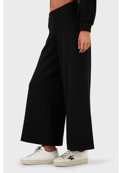 Via Dante Taşlı Regular Fit Normal Bel Geniş Paça Pantolon Bayan Pantolon 268793735 indirimleri