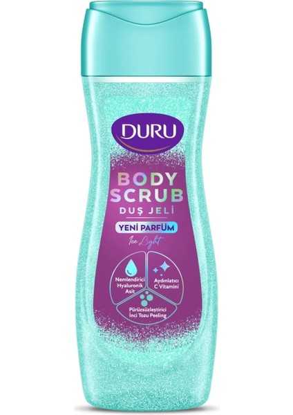 Duş Jeli Body Scrub Ice Light 450 ml Yeni