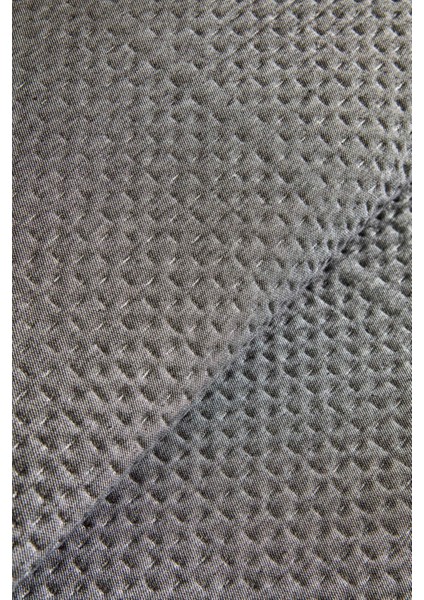 Arven Çift Kişilik Yatak Örtüsü Takımı Antrasit